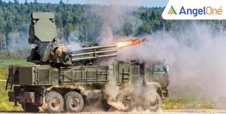 Nifty India Defence Index Ends Lower; Astra Microwave Leads Declines
