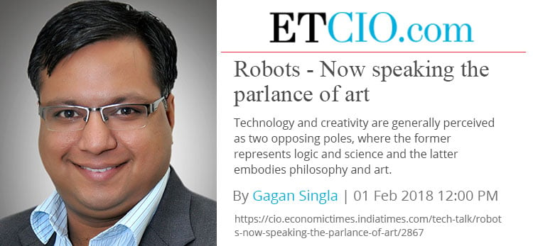 Robot Technology is Parlance of Art