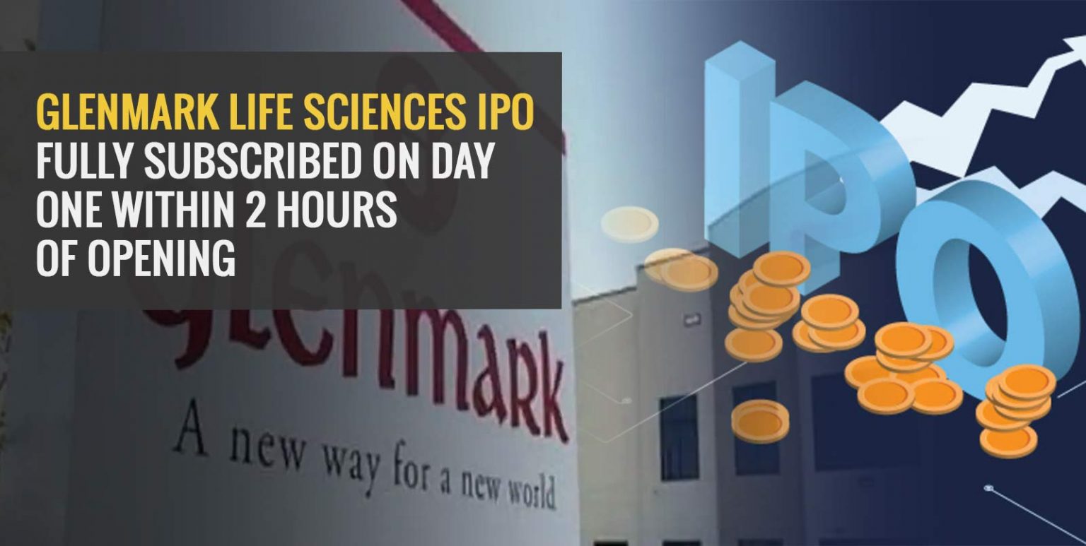 Glenmark Life Sciences IPO Fully Subscribed On Day 1 Angel One