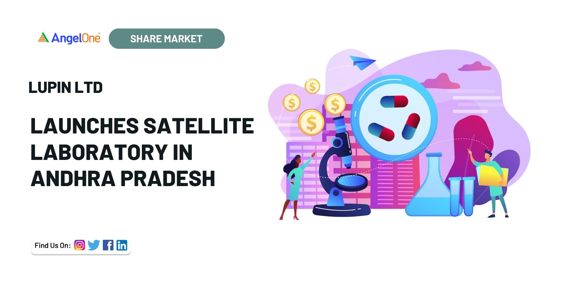 Lupin launches satellite laboratory in Andhra Pradesh Angel One