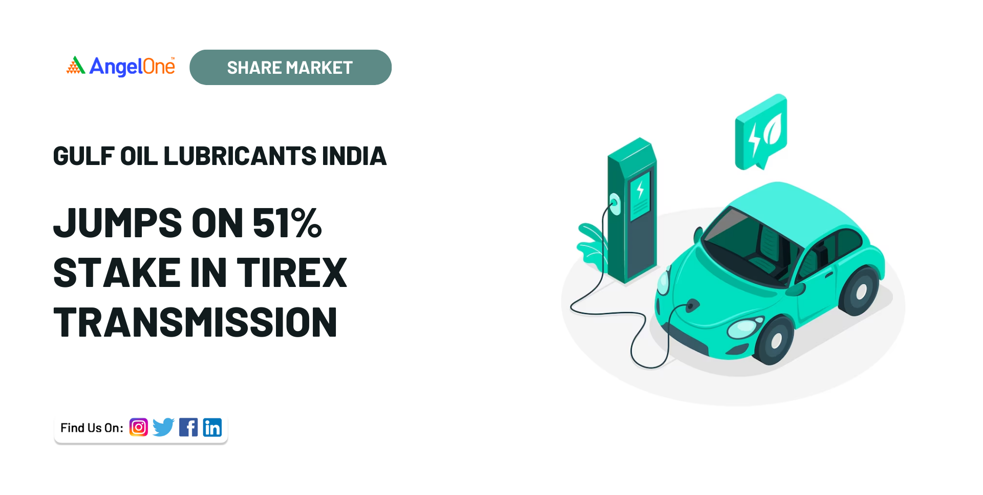 Gulf Oil Lubricants jumps on 51 stake in Tirex Transmission Angel One