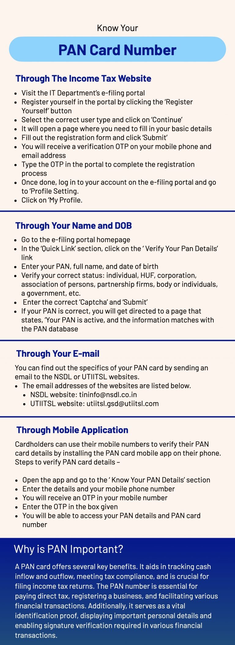 How to Find PAN Card Number by Various Metrics Angel One