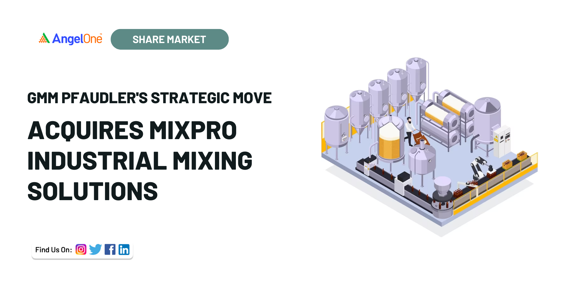 GMM Pfaudler Acquires MixPro Industrial Mixing Solutions Angel One
