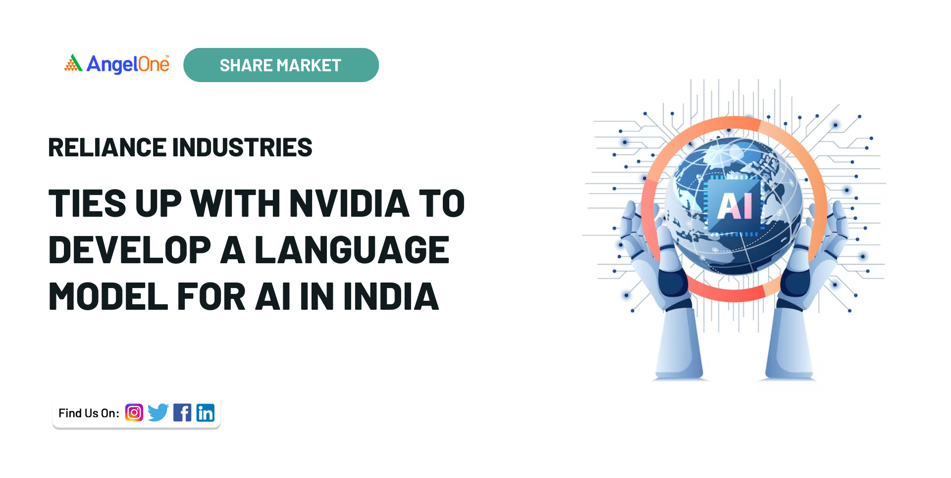Reliance ties up with NVIDIA to develop a language model for AI in India