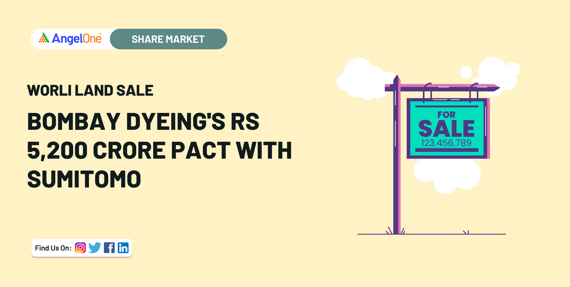 Worli land sale Bombay Dyeing's Rs 5,200 crore pact with Sumitomo