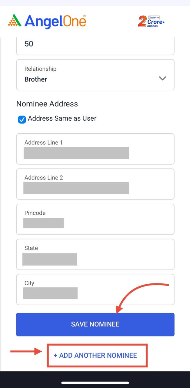 Angel One Modification Form How to Add a Nominee in Your Angel One Account? Step by Step Guide