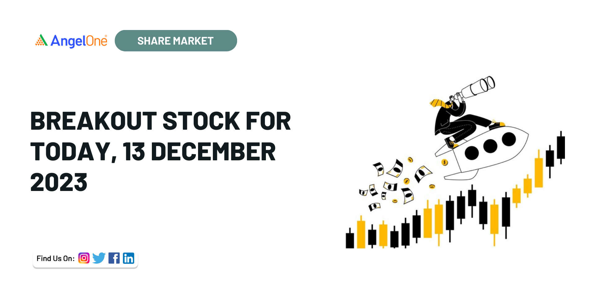 Breakout stocks for Today, 13 December 2023 Angel One