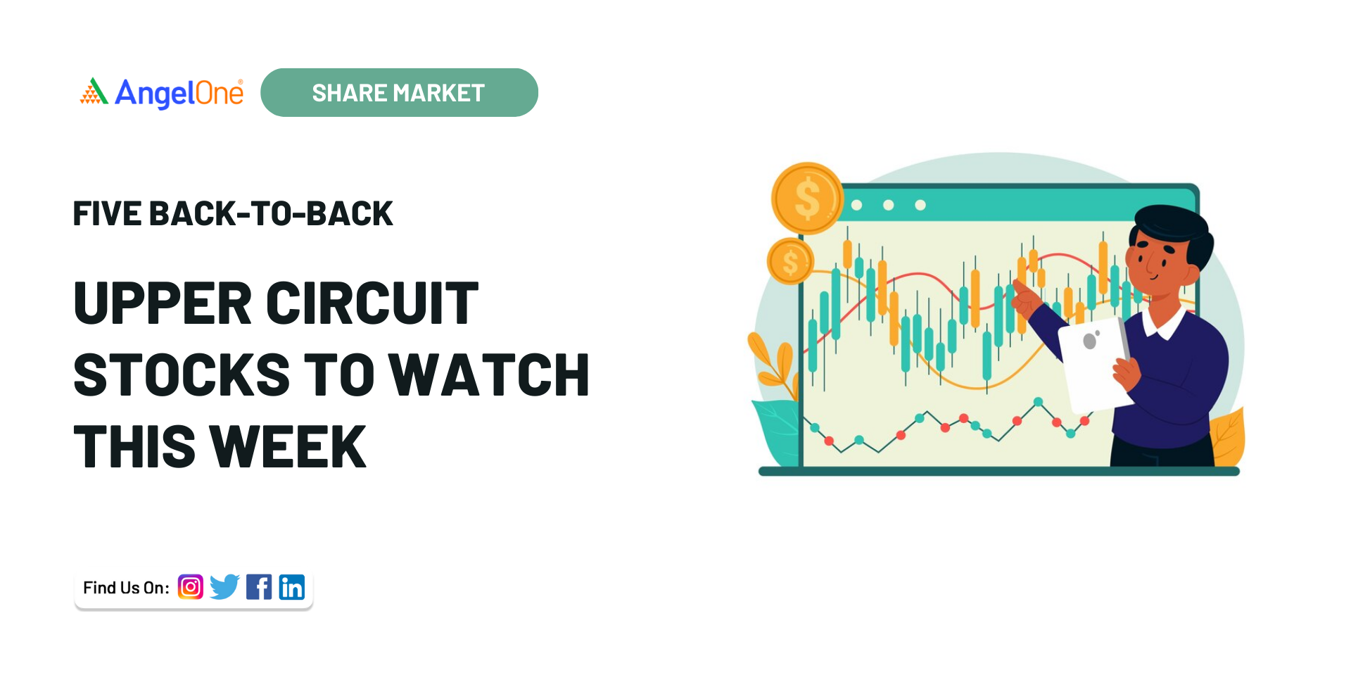 Five backtoback upper circuit stocks to watch this week Angel One
