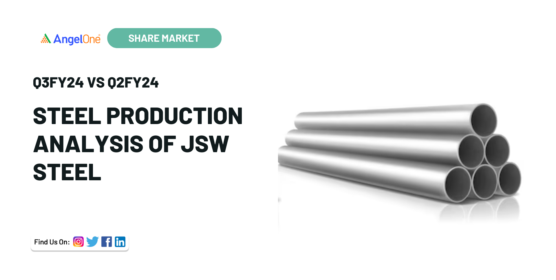 Q3FY24 vs Q2FY24 steel production analysis of JSW Steel Angel One