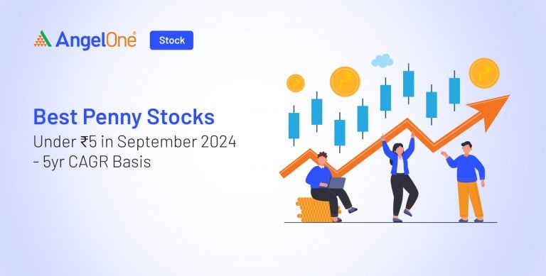 Best Penny Stocks Under 5 Rs in Sep 2024 - 5yr CAGR